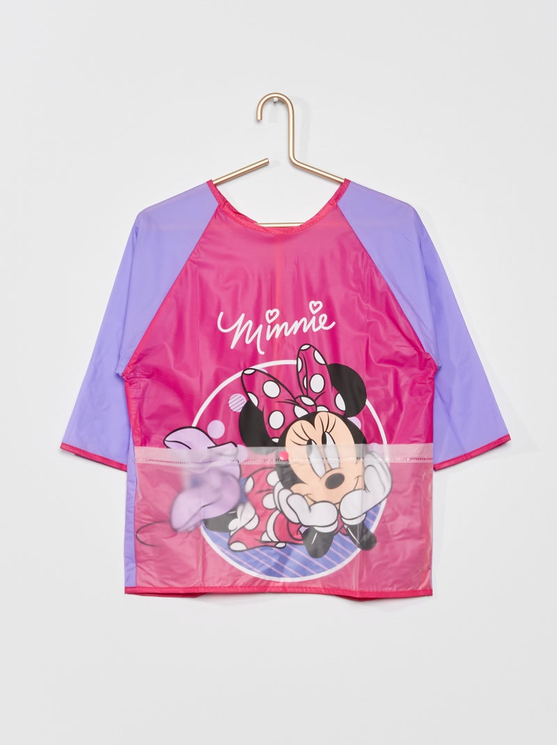 Tablier imperméable 'Minnie' 'Disney' rose - Kiabi