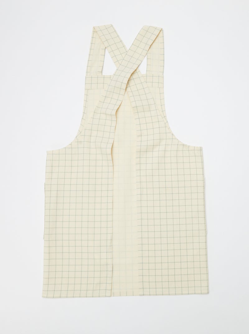 Tablier japonais de cuisine - Kiabi Home Beige - Kiabi