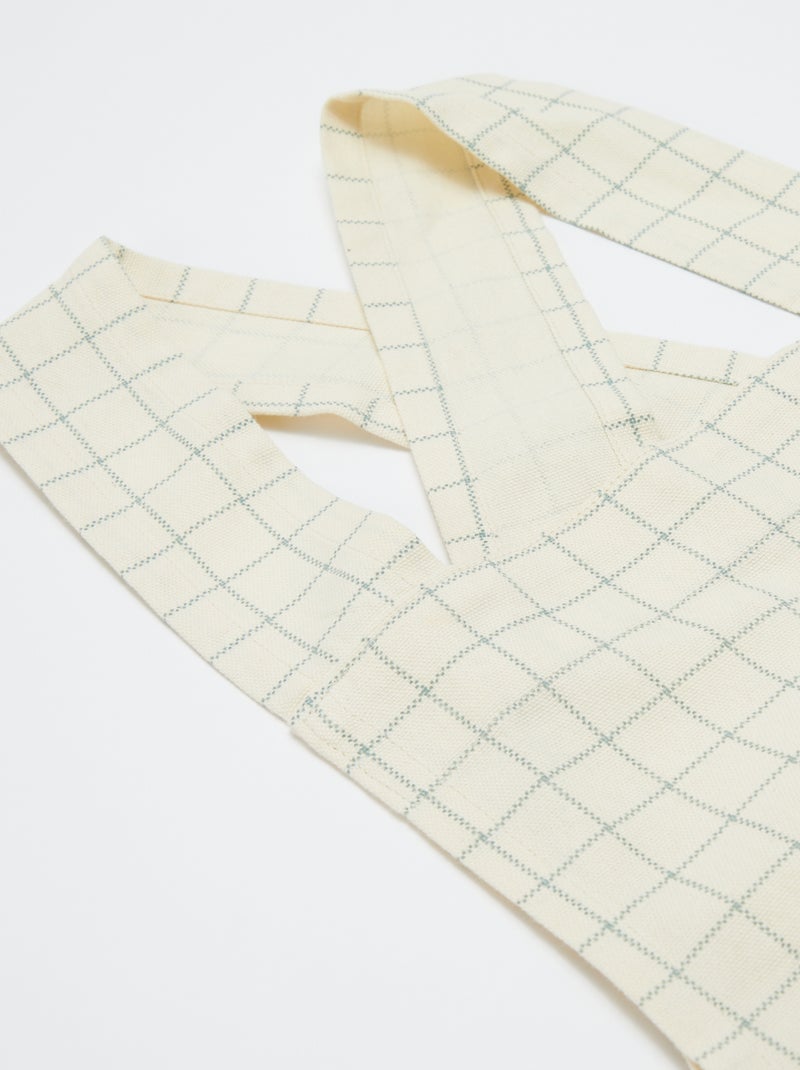 Tablier japonais de cuisine - Kiabi Home Beige - Kiabi