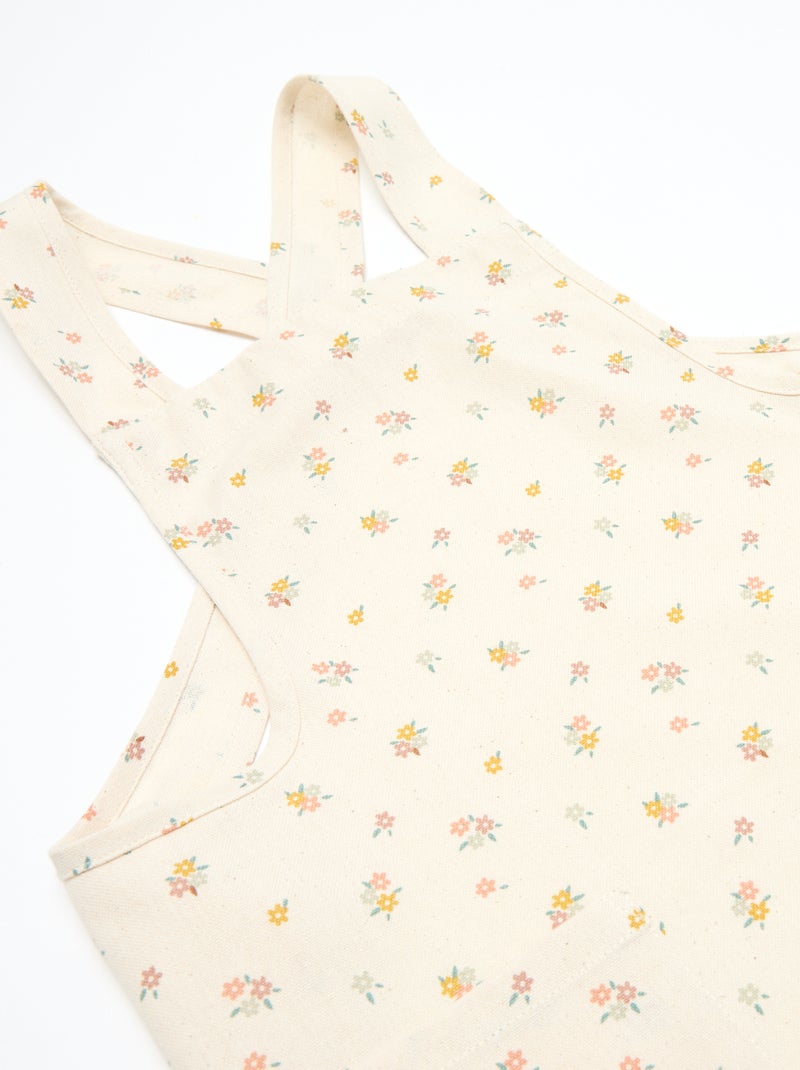 Tablier japonais de cuisine enfant - Kiabi Home Beige/rose - Kiabi