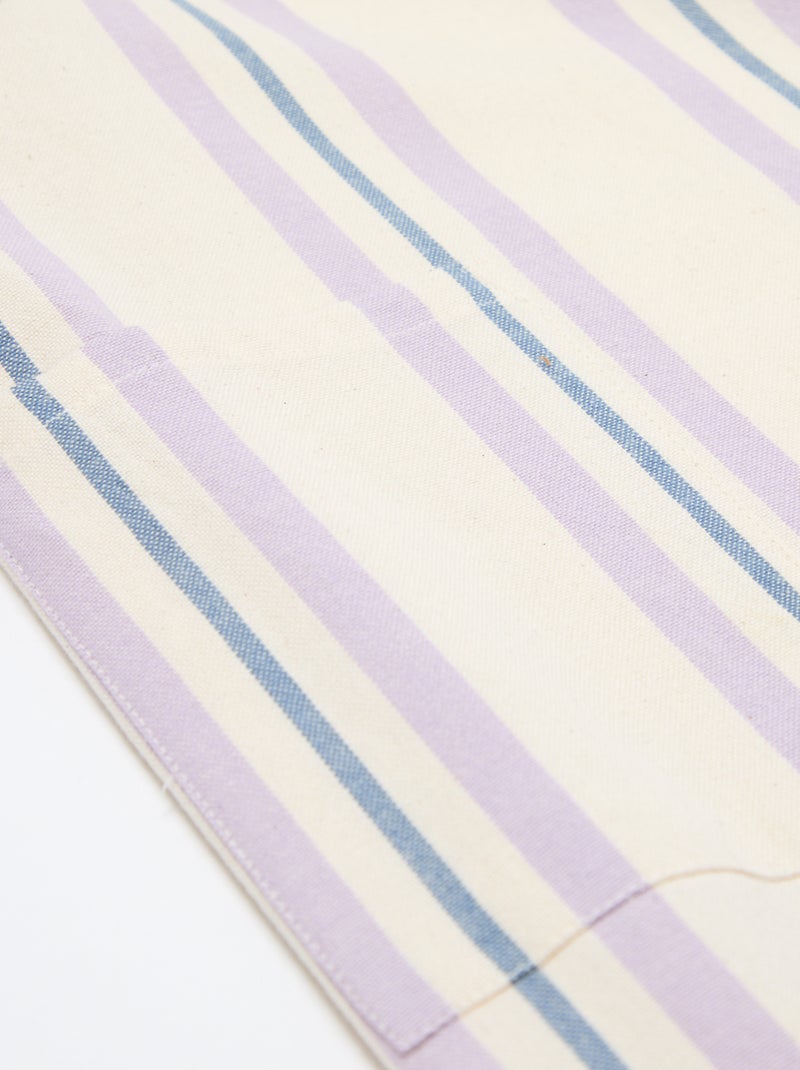 Tablier japonais de cuisine enfant - Kiabi Home Beige/violet - Kiabi