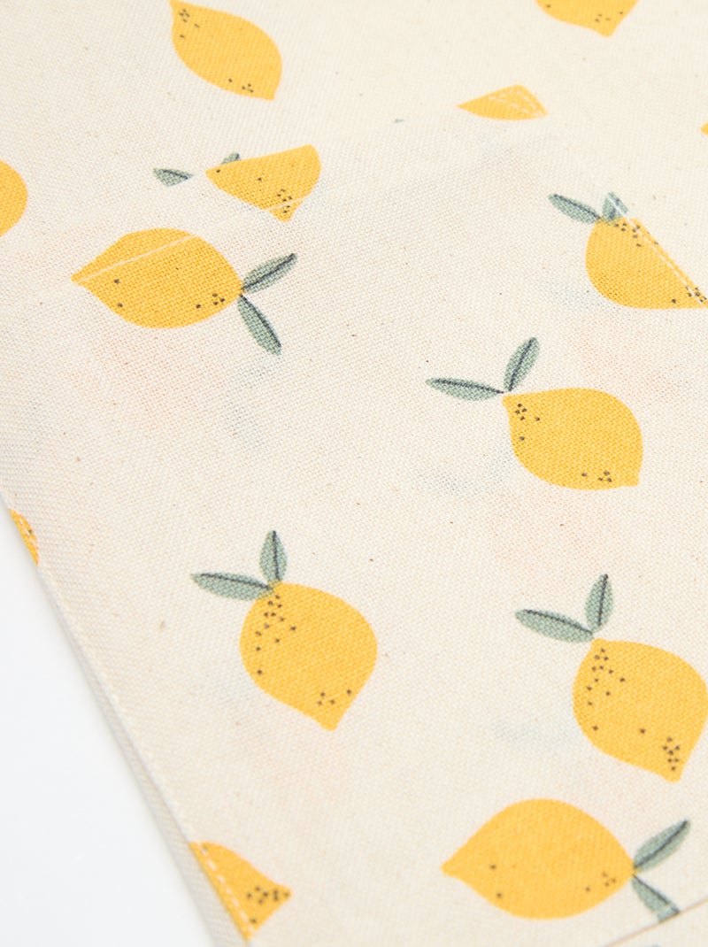 Tablier japonais de cuisine enfant - Kiabi Home Blanc/jaune - Kiabi