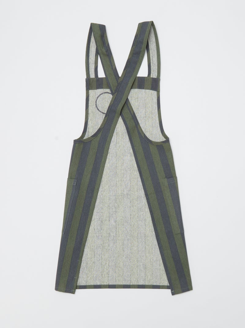 Tablier japonais de cuisine enfant - Kiabi Home Kaki - Kiabi