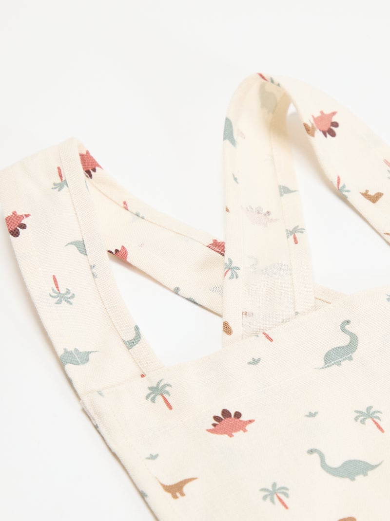 Tablier japonais enfant imprimé Bleu - Kiabi
