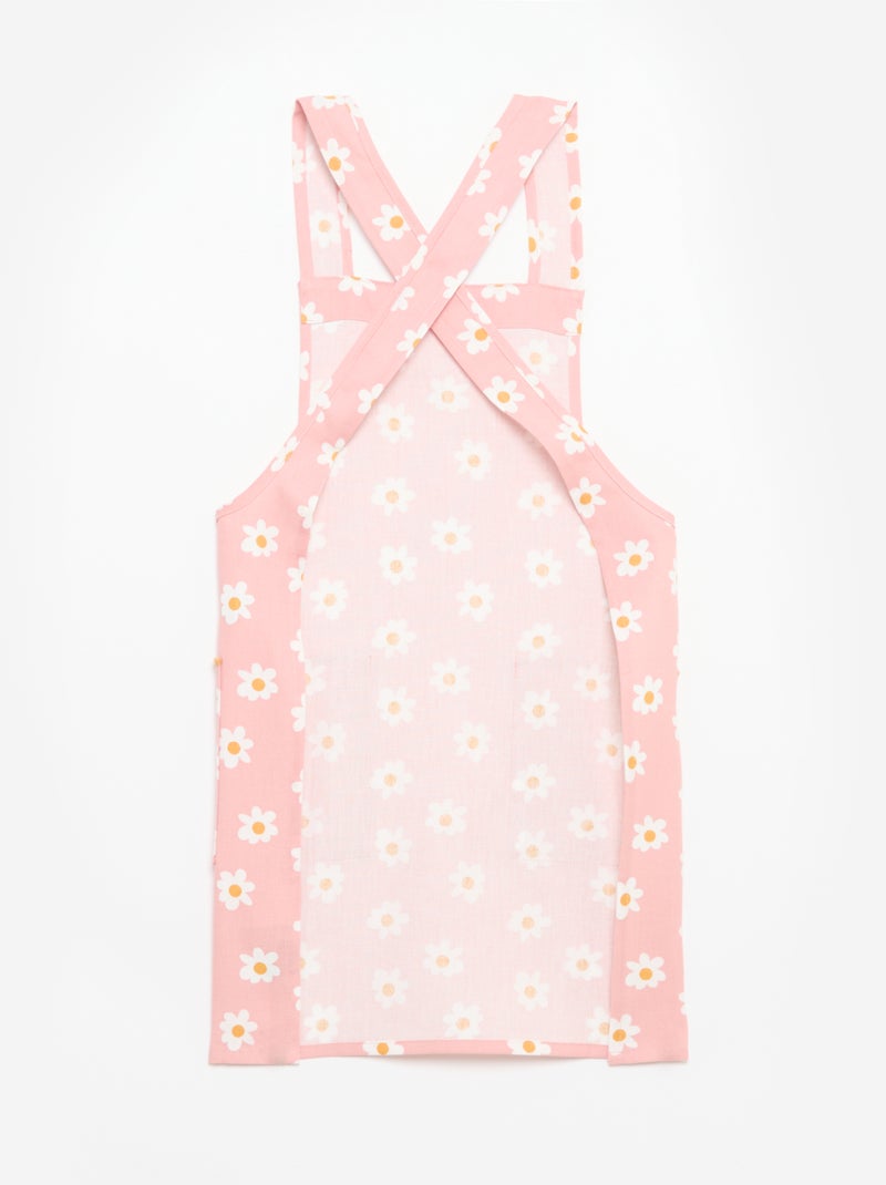 Tablier japonais enfant imprimé Rose - Kiabi