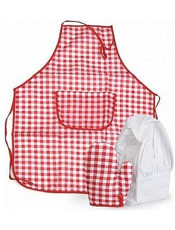 Tablier Manique Et Toque Vichy Rogue