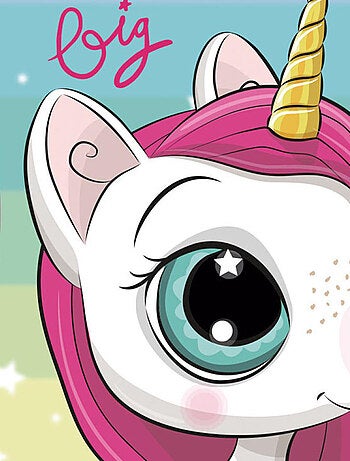Tablier sans manches - Licorne -Dream Big - s/s
