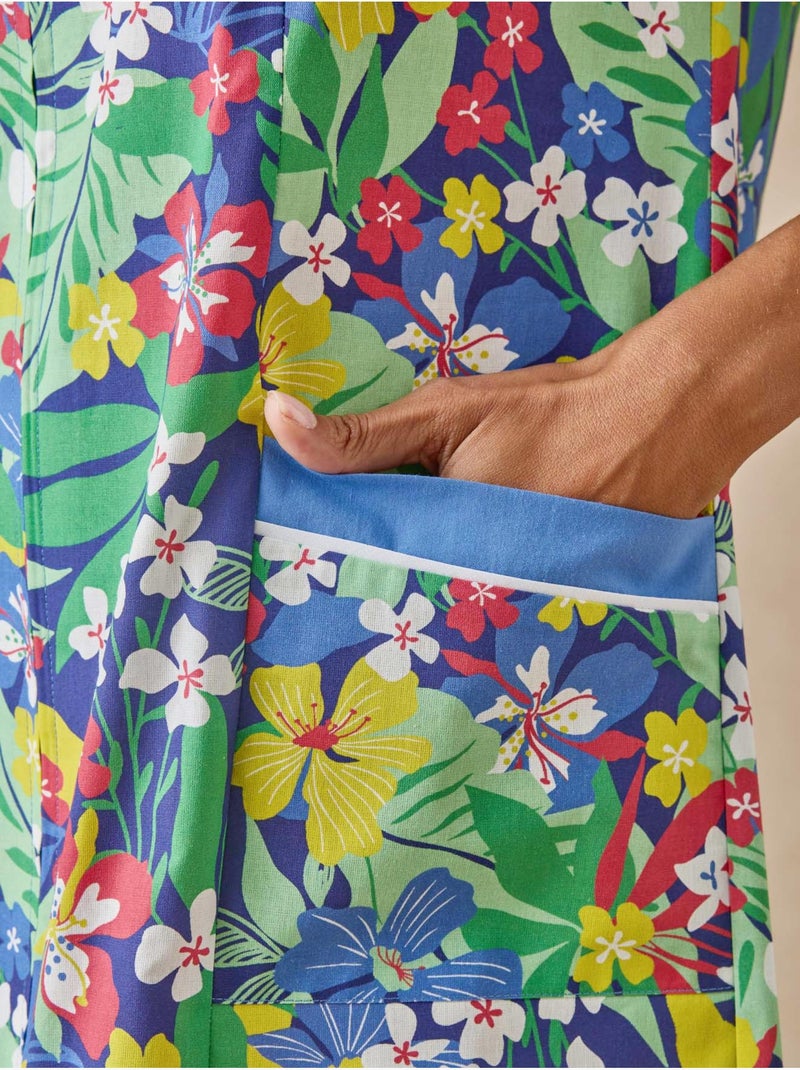 Tablier sans manches zippé - DAXON Vert - Kiabi