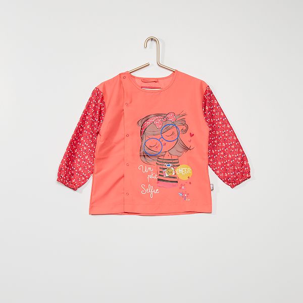 Tablier Selfie Fille 3 12 Ans Rose Kiabi 12 00