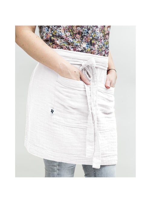 Tablier Serveur – Gaze de Coton Unie GAÏA - Kiabi