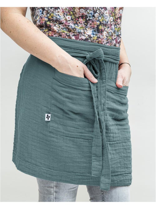 Tablier serveur – gaze de coton unie gaïa - Kiabi Tablier serveur – gaze de coton unie gaïa - Kiabi