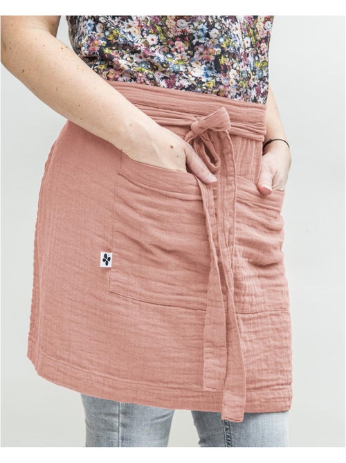 Tablier serveur – gaze de coton unie gaïa - Kiabi