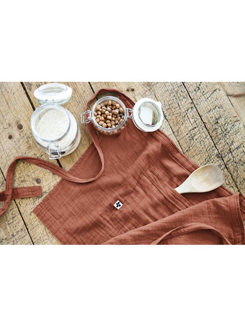 Tablier Serveur – Gaze de Coton Unie GAÏA - Kiabi