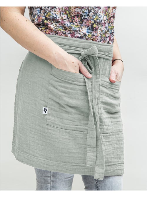 Tablier Serveur – Gaze de Coton Unie GAÏA - Kiabi