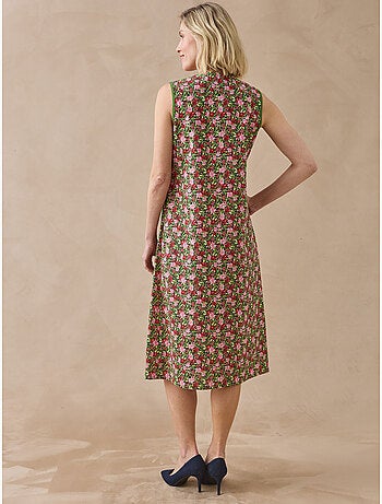 Tablier tout boutonné sans manches femme - DAXON