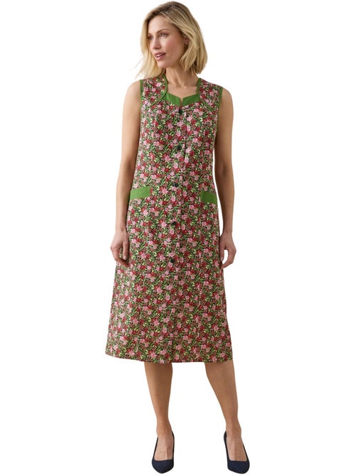 Tablier tout boutonné sans manches femme - DAXON - Kiabi Tablier tout boutonné sans manches femme - DAXON - Kiabi