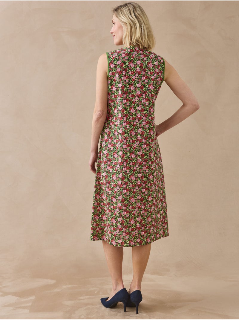 Tablier tout boutonné sans manches femme - DAXON Vert - Kiabi