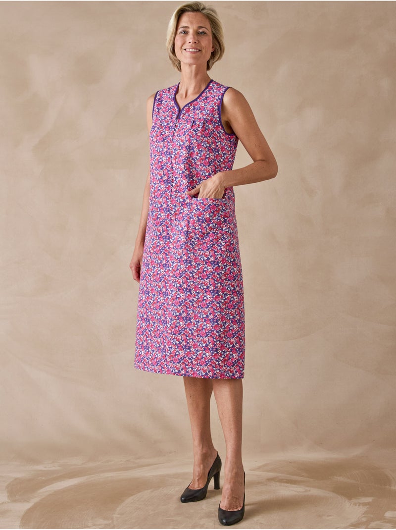 Tablier zippé femme - DAXON Rose/Multicolore - Kiabi