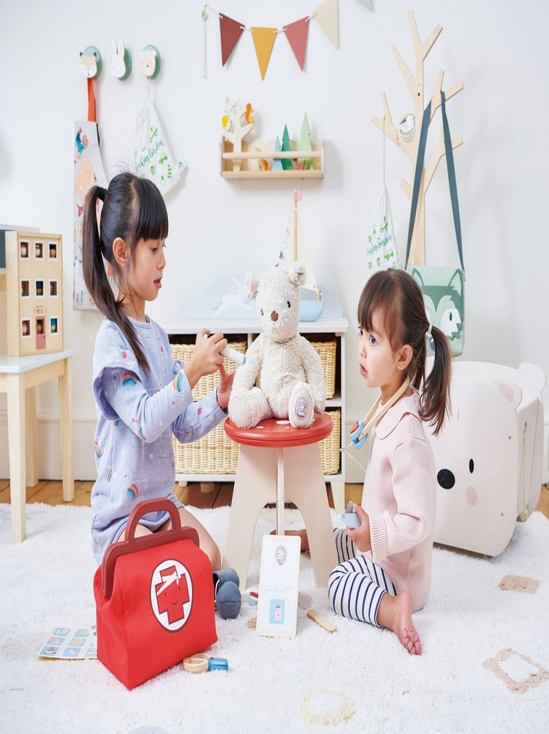 Tabouret Champignon Rouge - Kiabi