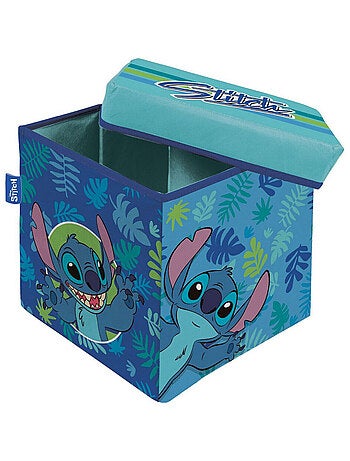 Tabouret de rangement cube - Stitch