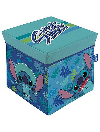 Tabouret de rangement cube - Stitch