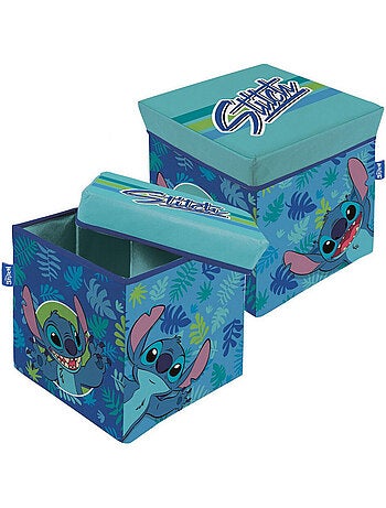 Tabouret de rangement cube - Stitch