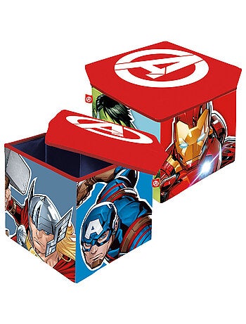 Tabouret de rangement cube- Avengers
