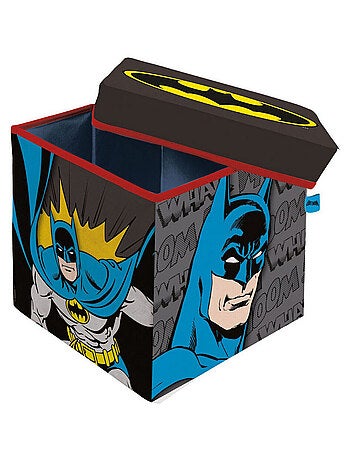 Tabouret de rangement cube- Batman