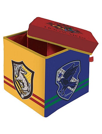 Tabouret de rangement cube- Harry Potter