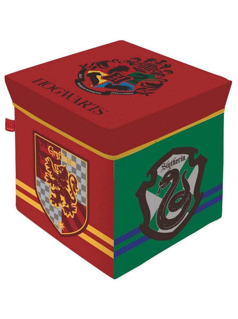 Tabouret de rangement cube- Harry Potter Multicolore - Kiabi