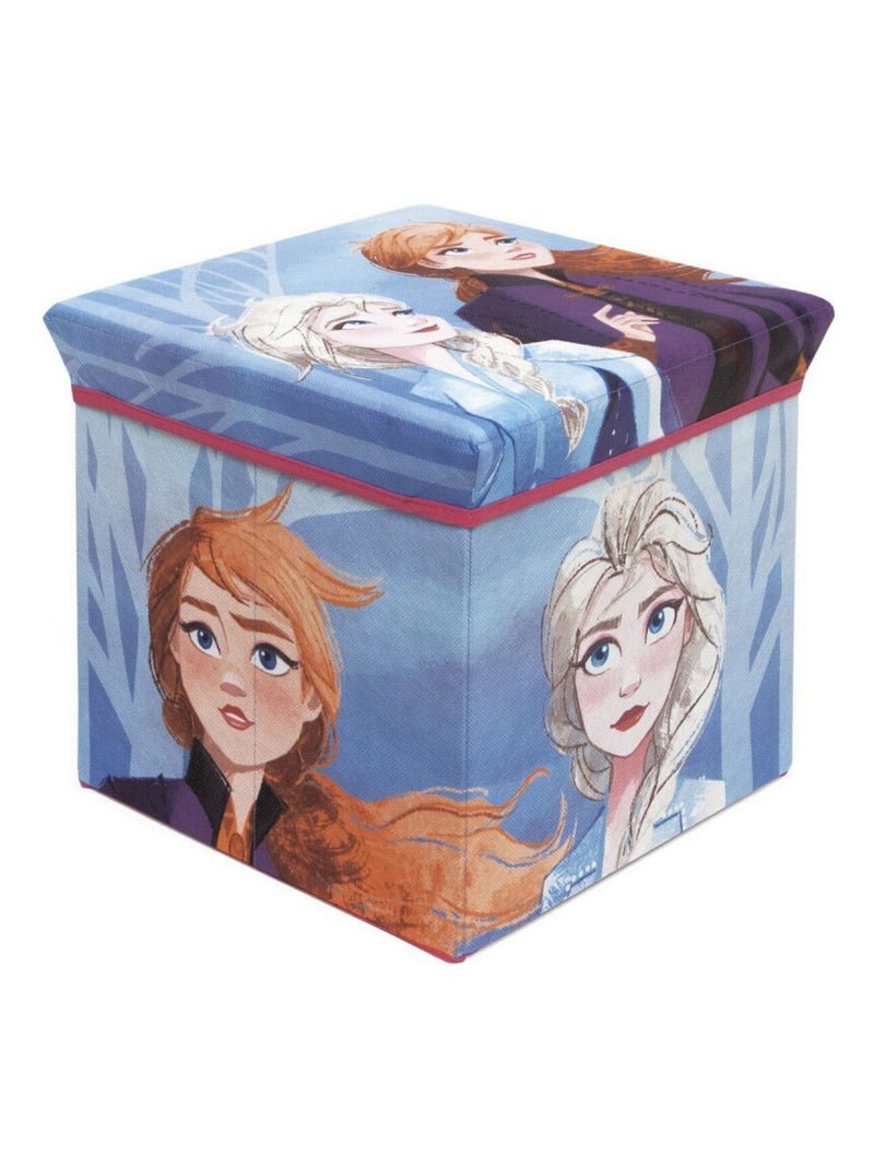 Tabouret de rangement cube La Reine des Neiges Multicolore - Kiabi