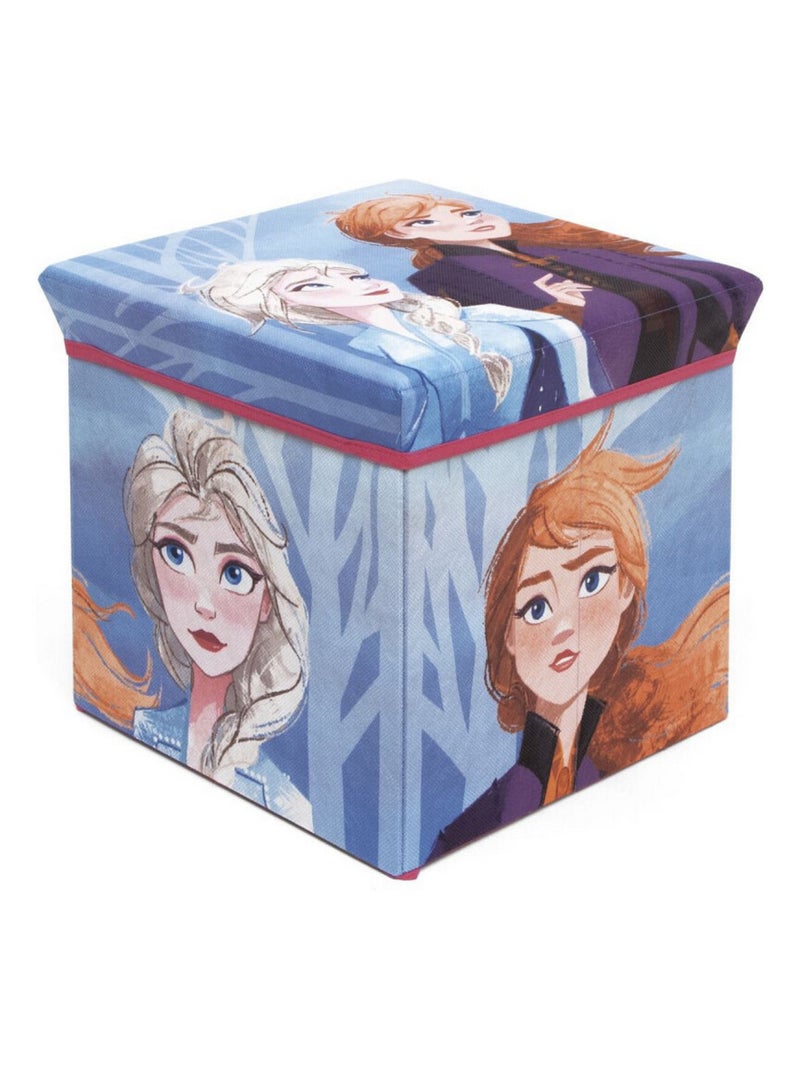 Tabouret de rangement cube La Reine des Neiges Multicolore - Kiabi
