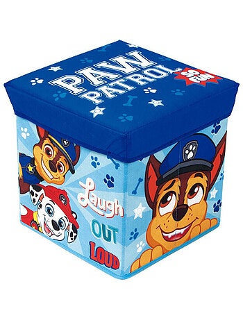 Tabouret de rangement cube Pat Patrouille