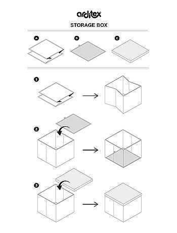 Tabouret de rangement cube Pat Patrouille