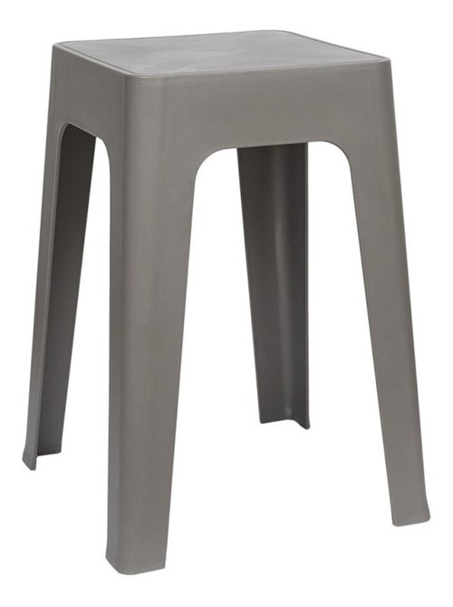 Tabouret empilable coloris gris - Kiabi