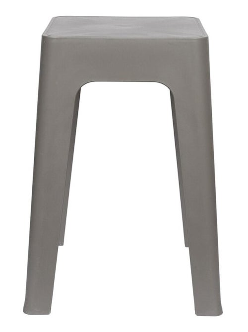 Tabouret empilable coloris gris - Kiabi
