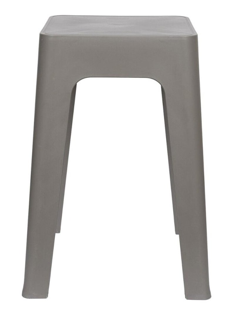 Tabouret empilable coloris gris Gris - Kiabi