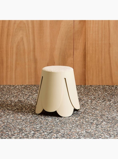 Tabouret empilable enfant bouclette texturée (lot de 2) Niki kids - Kiabi