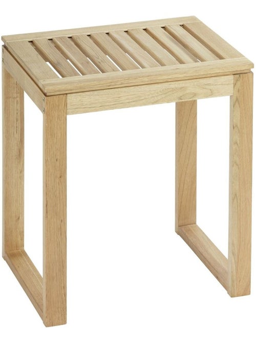 Tabouret en bois de noyer massif NORWAY - Kiabi Tabouret en bois de noyer massif NORWAY - Kiabi
