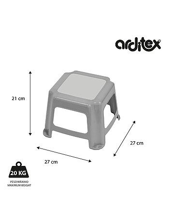 Tabouret en plastique - Batman - 21x27x27 cm