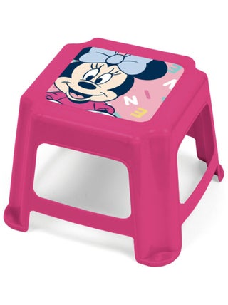 Tabouret en plastique - Disney Minnie - 21x27x27 cm