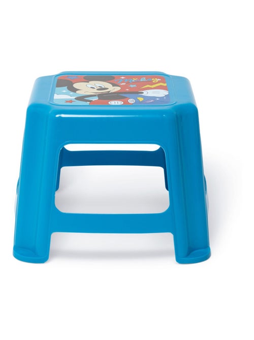 Tabouret En Plastique 27x27x21 cm - Mickey Mouse - Kiabi