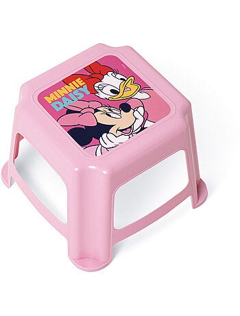 Tabouret En Plastique 27x27x21 cm - Minnie & Daisy