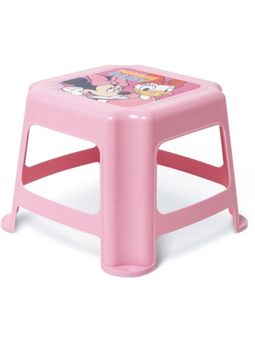 Tabouret En Plastique 27x27x21 cm - Minnie & Daisy - Kiabi