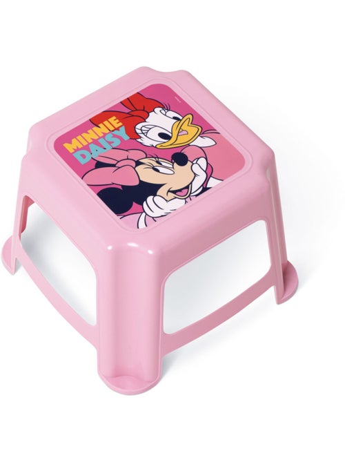 Tabouret En Plastique 27x27x21 cm - Minnie & Daisy - Kiabi