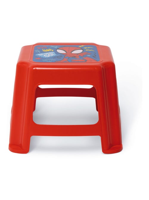 Tabouret En Plastique 27x27x21 cm - Spiderman - Kiabi