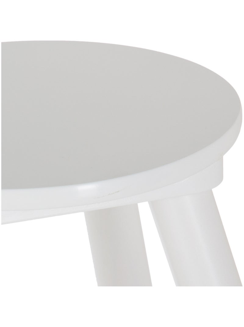 Tabouret enfant blanc Blanc - Kiabi