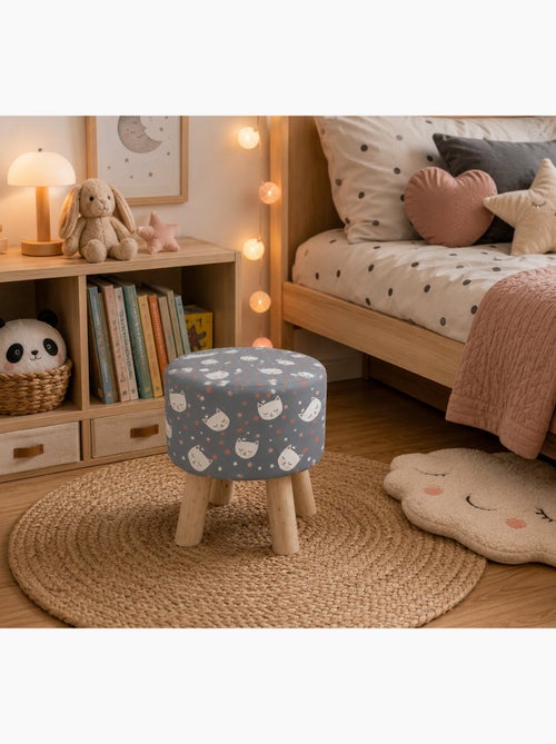 Tabouret Miaou Tête de Chat - Kiabi Tabouret Miaou Tête de Chat - Kiabi