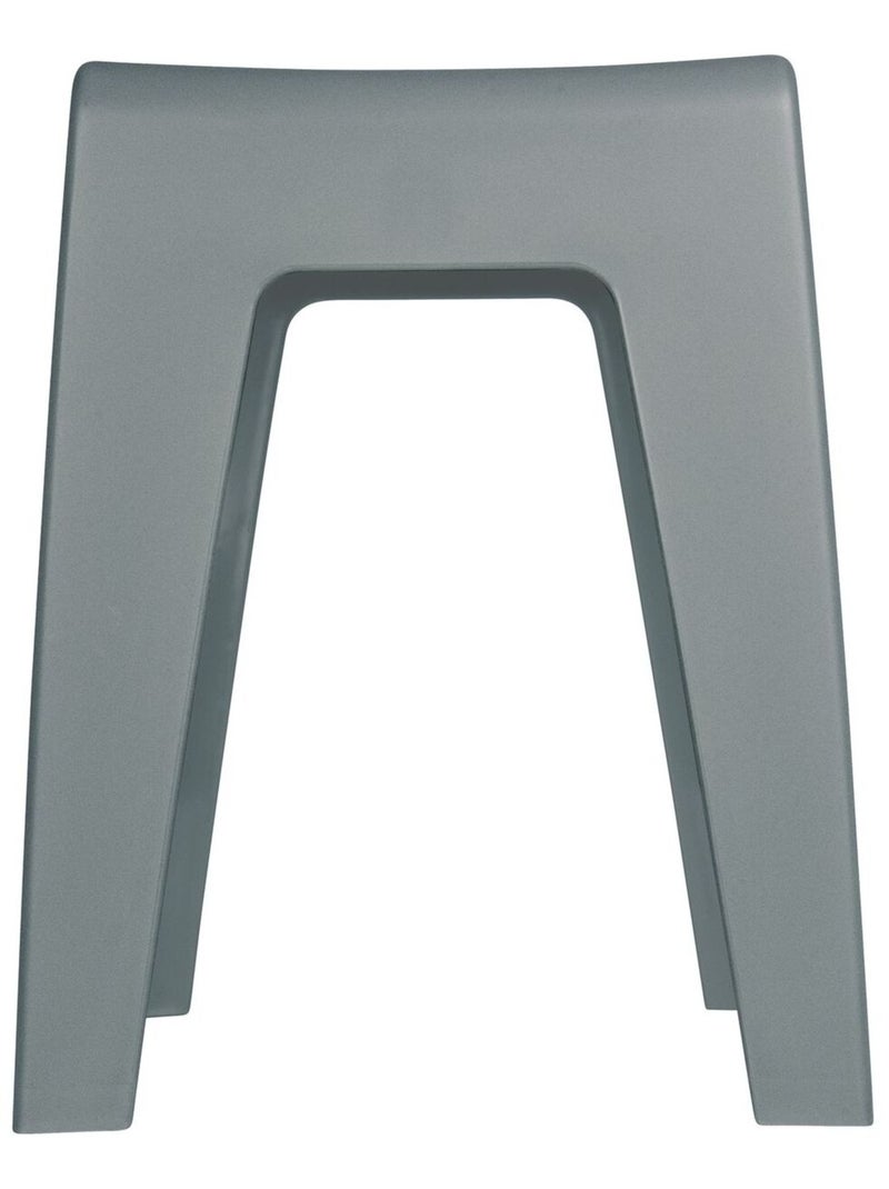 Tabouret pour salle de bain ultra résistant KUMBA Gris - Kiabi