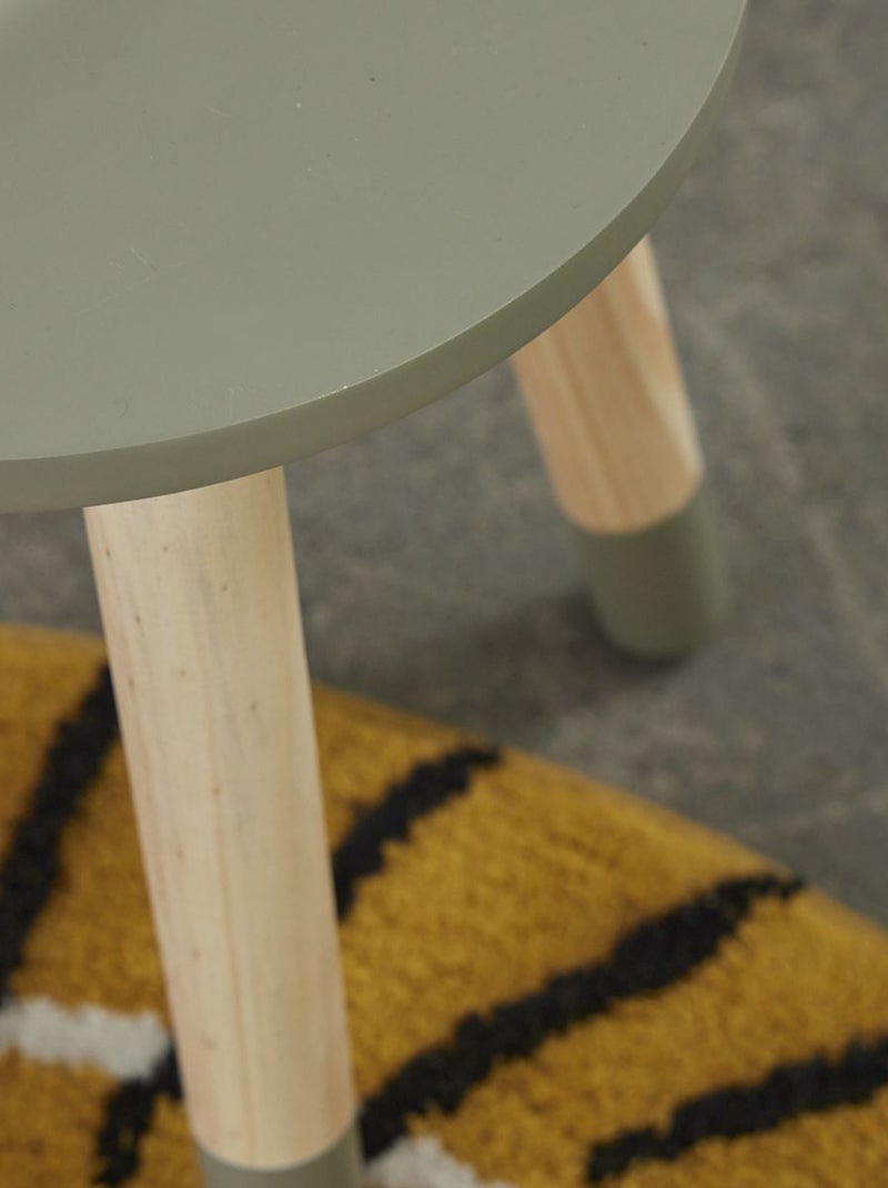 Tabouret rond Vert - Kiabi